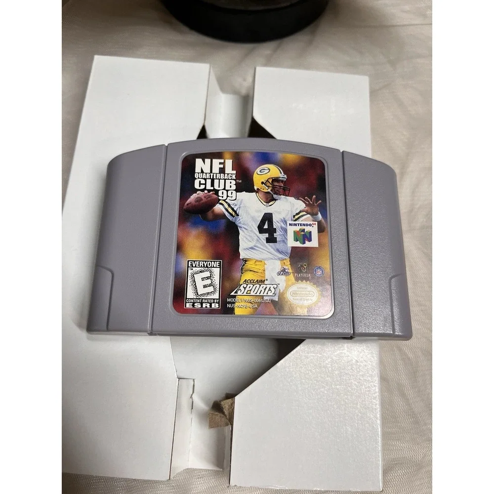 NFL Quarterback Club 99 (Nintendo 64 | N64) CIB 100% Complete w/ Manual & Poster